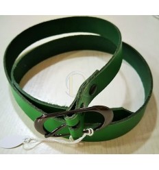 Cinturón de Cuero Verde