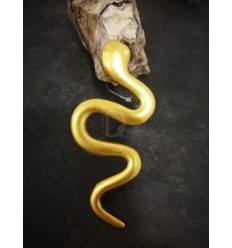 Colgante Serpiente Bronce con Oro