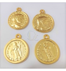 Moneda Bañada en Oro