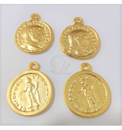 Moneda Bañada en Oro
