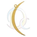 Colgante Luna con Relieve