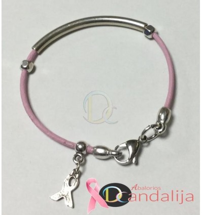 Pulsera Solidaria Rosa. D07001