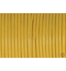 Cordón de cuero amarillo 