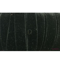 Terciopelo Elástico Negro 20mm