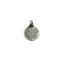 Chapa 18mm. Especial para grabar. Anilla 3mm