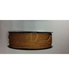 Braided Silk Cord Old Gold